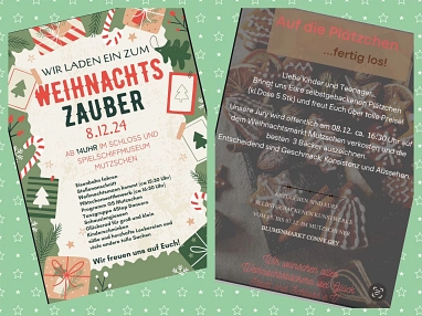 Flyer Weihnachtsmarkt © Grundschule Mutzschen